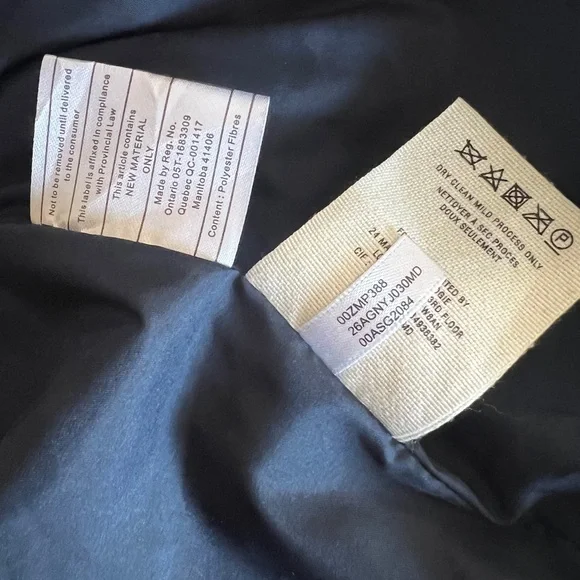 Daughters of the Liberation Navy Toggle Cape Puffer Jacket Anthropologie M - Picture 8 of 10